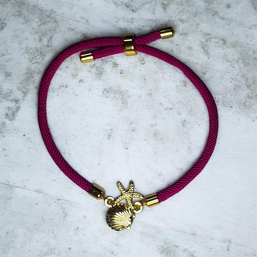 Beach Babe Bracelet - Coral