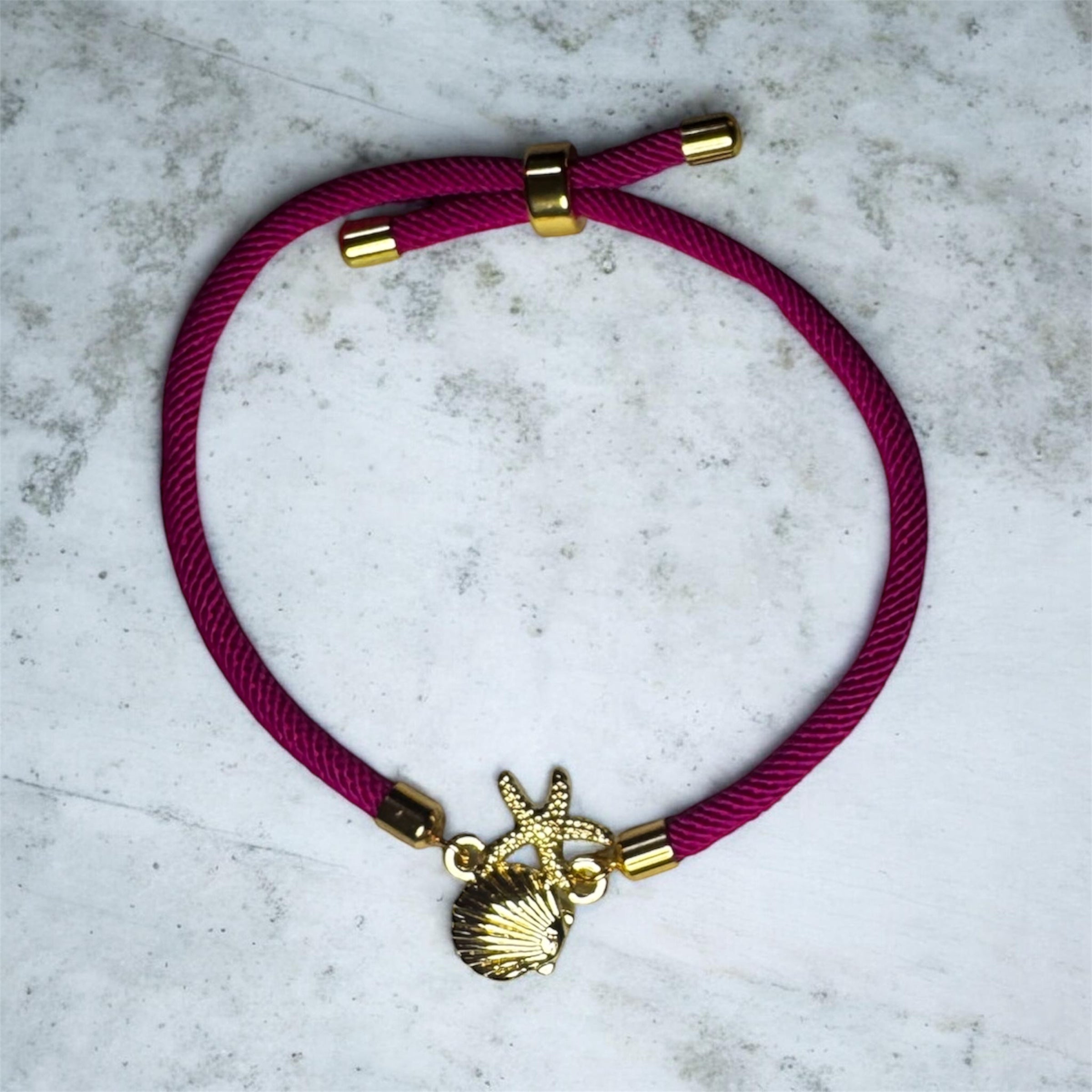 Beach Babe Bracelet - Coral