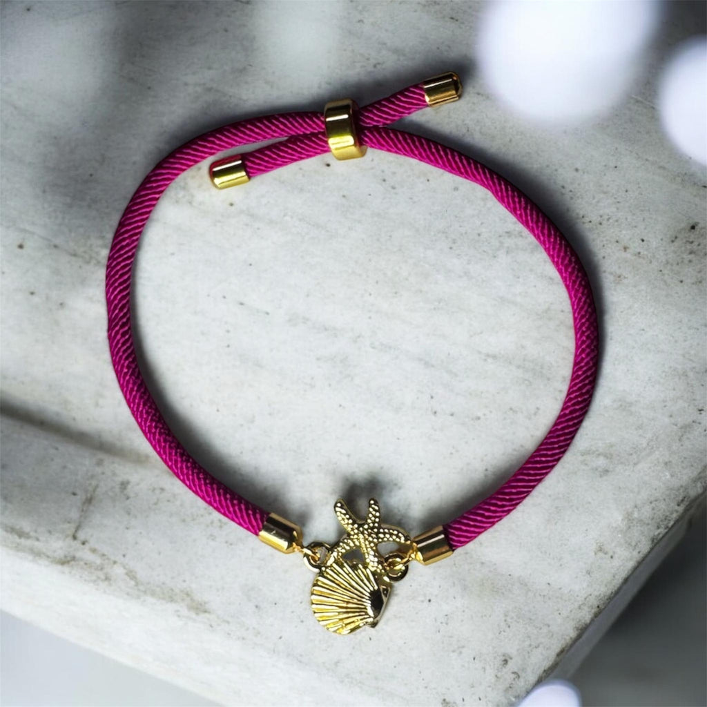Beach Babe Bracelet - Coral