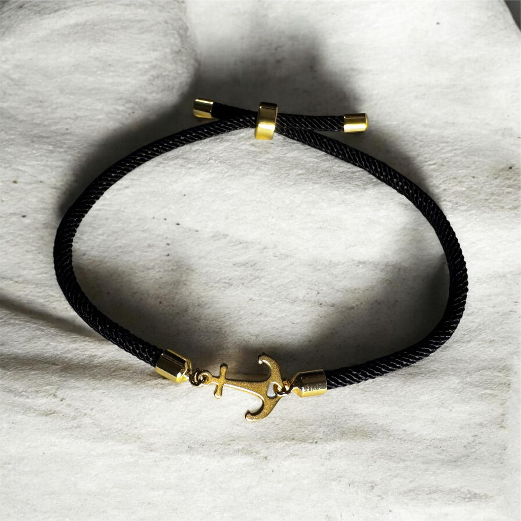 Anchor In Adventure Bracelet - Gold